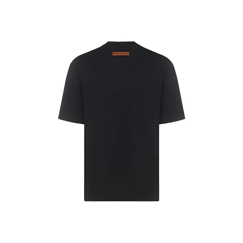Ermenegildo Zegna T Shirts Men Black-1