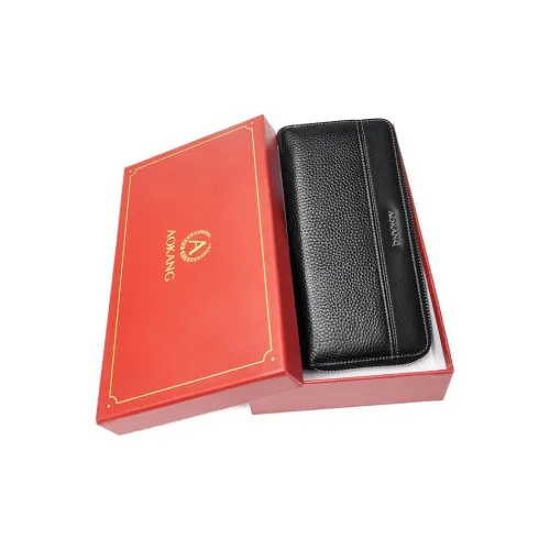 AOKANG Top Grain Cow Leather Wallet Men's Classic Black