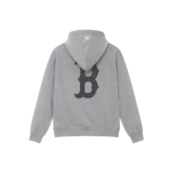 MLB MONOGRAM Collection Boston Red Sox 24FW Hoodie Unisex Heather Gray