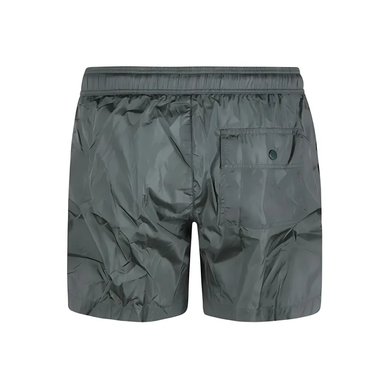 Moncler Casual Shorts Men Gray Green-1