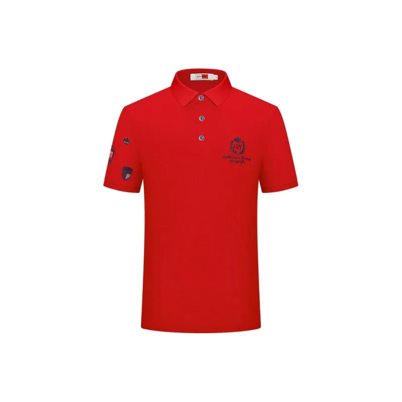 GY Goldlion Polo Shirts Men-15