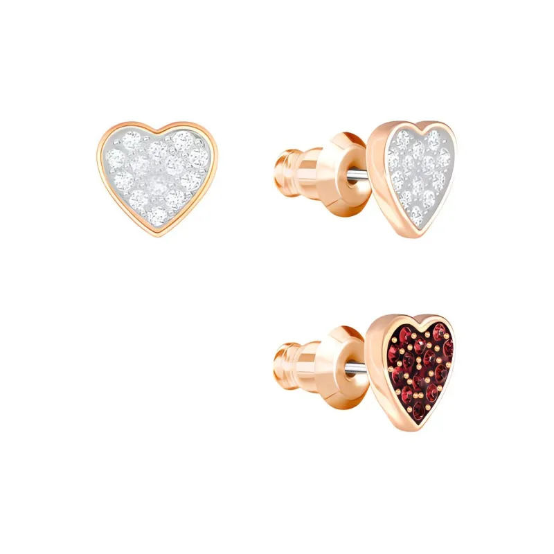 Swarovski Crystal Wishes Stud Earrings Women's-1