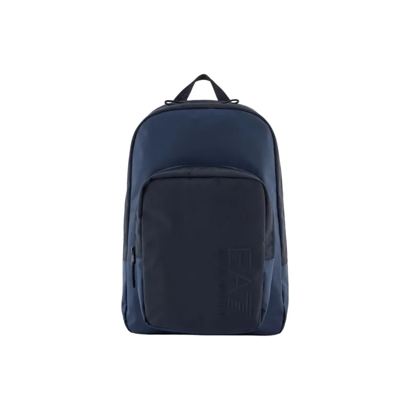EMPORIO ARMANI Polyester Backpack Unisex Marine Blue-0