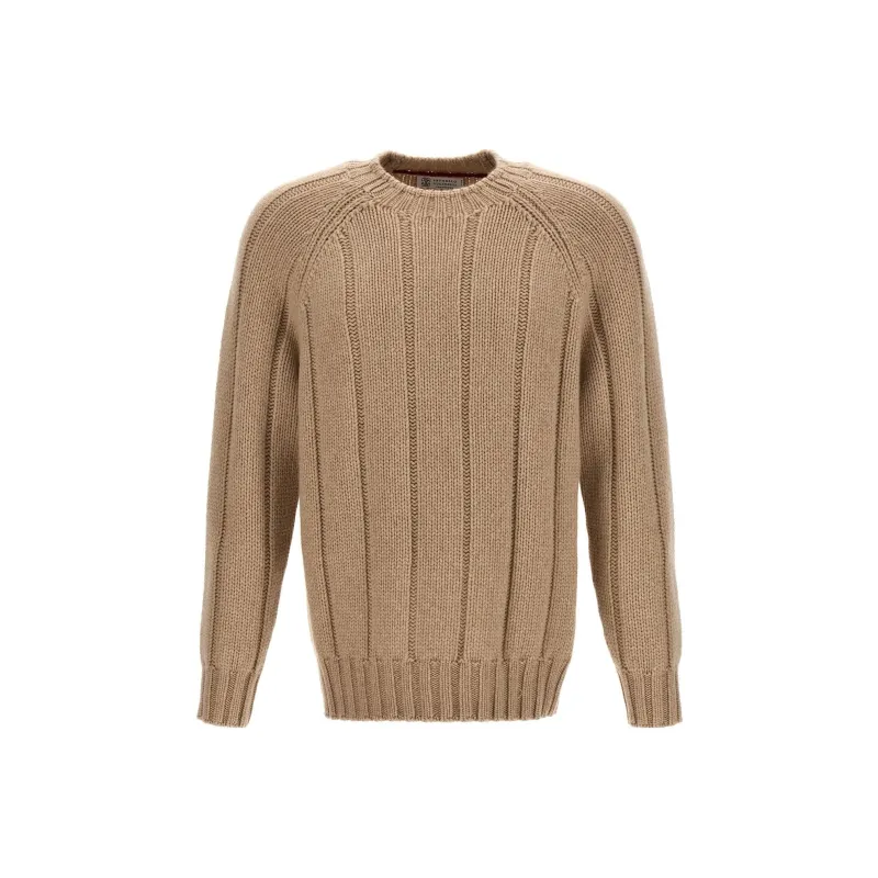 Brunello Cucinelli Ribbed-knit Cashmere Jumper-0