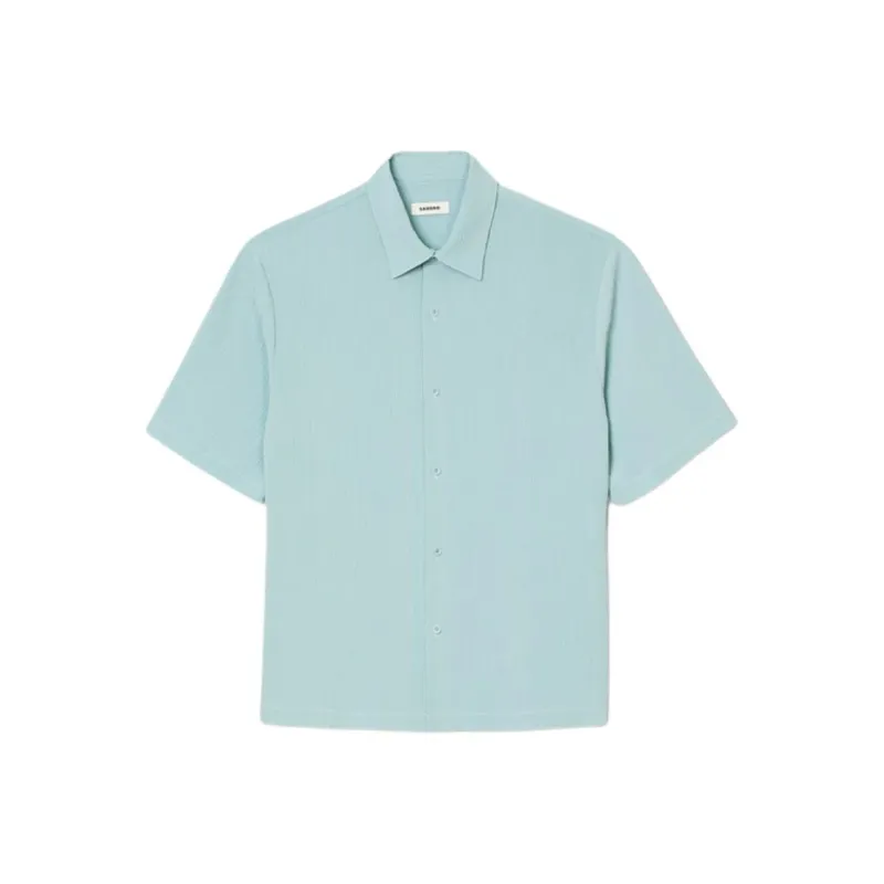 Sandro Seersucker Short sleeve Shirt-0