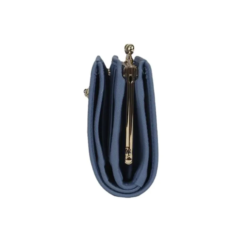 Vivienne Westwood Polyurethane Wallet Women's Blue-1