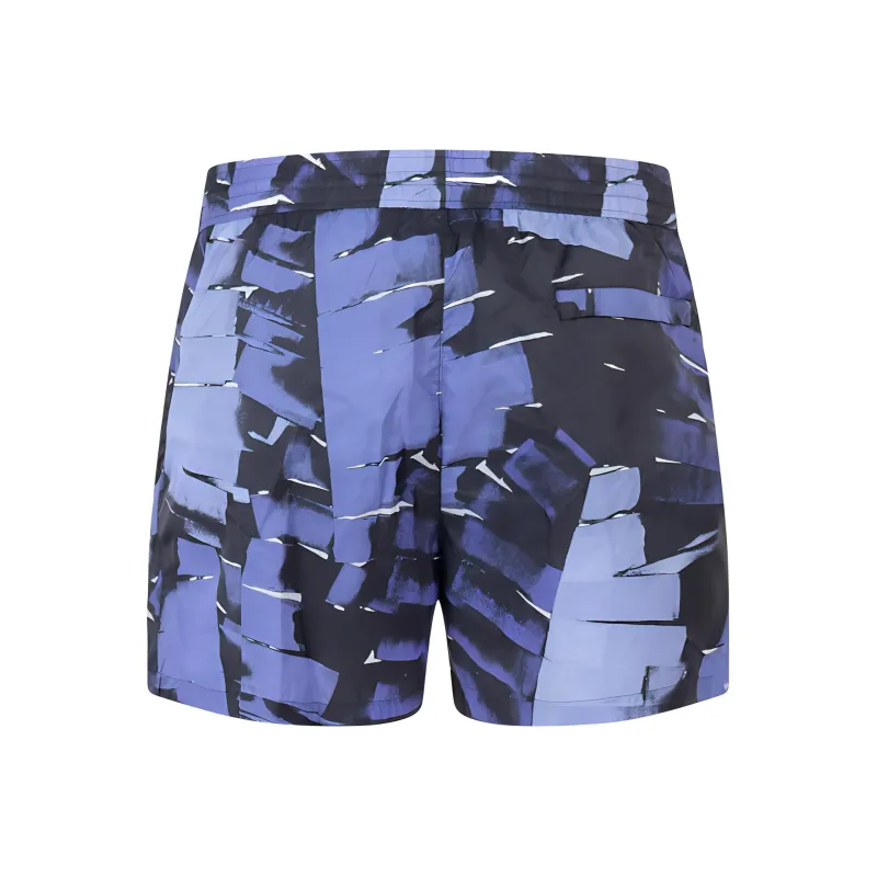 Ferragamo Casual Shorts Men Blue-1