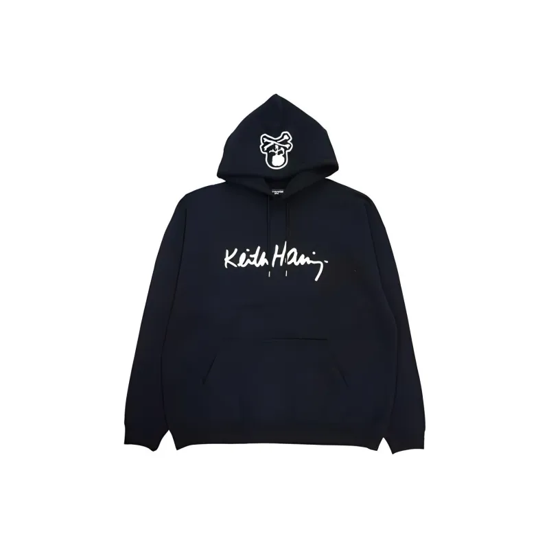 Keith Haring X Mastermind JAPAN Sweatshirts Men Black-1
