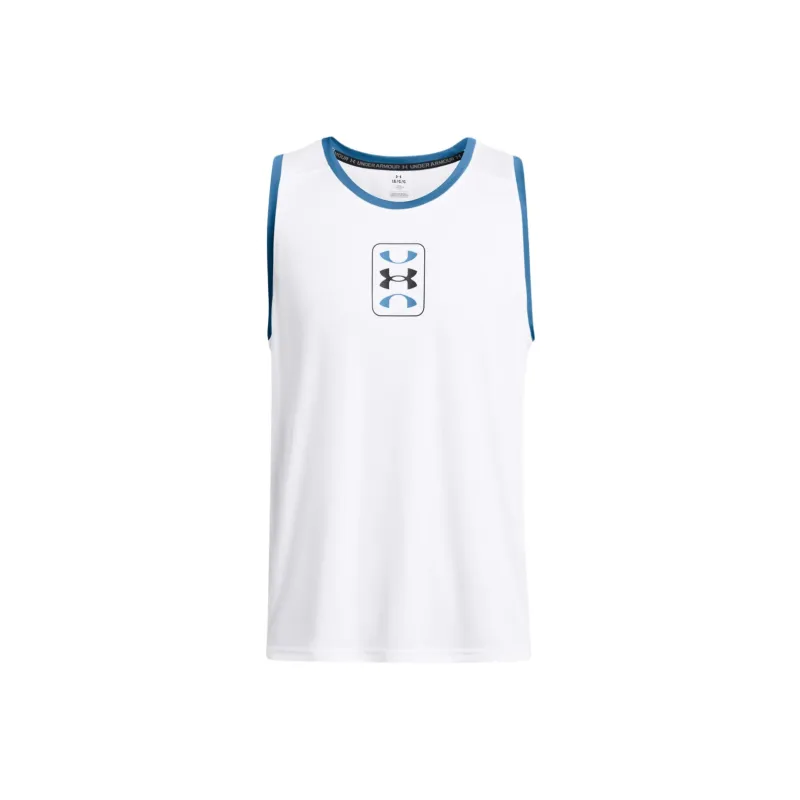 Under Armour Tank Tops Men's White-0