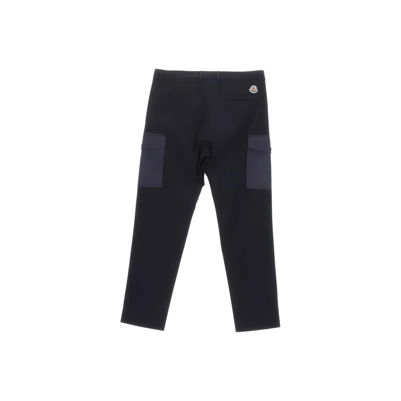 Moncler Logo Patch Cargo Trousers-1