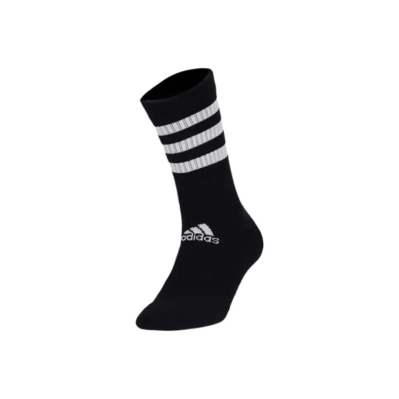Adidas Basketball Socks All Unisex Black White-2
