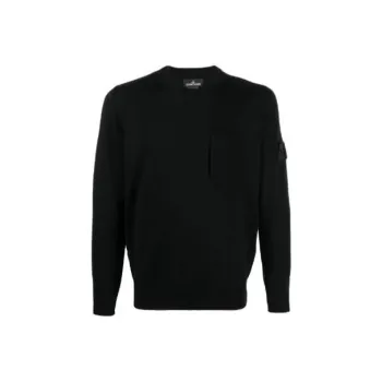 STONE ISLAND Sweater Men's Black