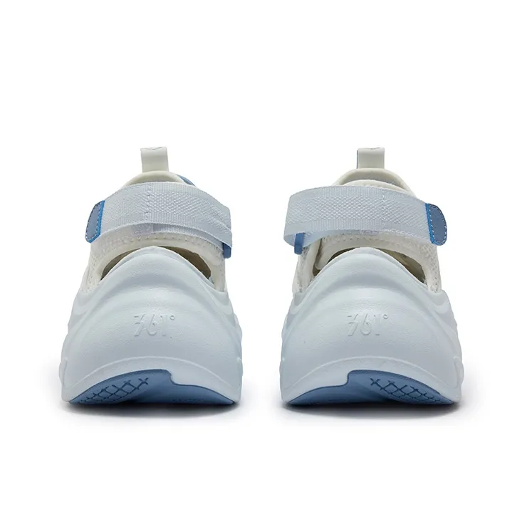 361° Anti Slip Wear Resistant River Trekking Shoes Women's Glass Blue-3