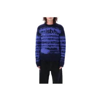 Misbhv Brushed Mohair Knit Sweater