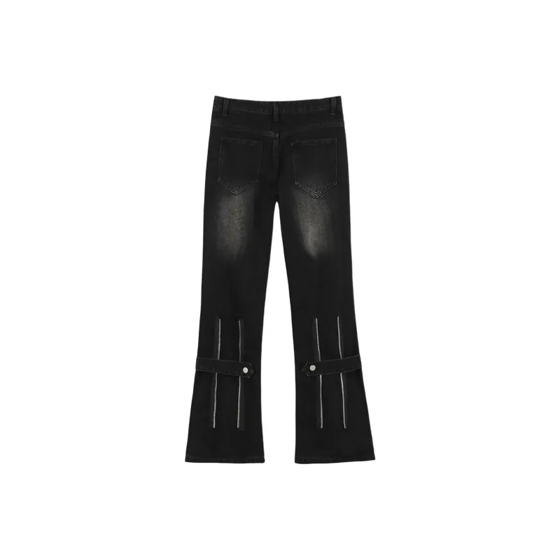 TESTUNG Jeans Men Black--7