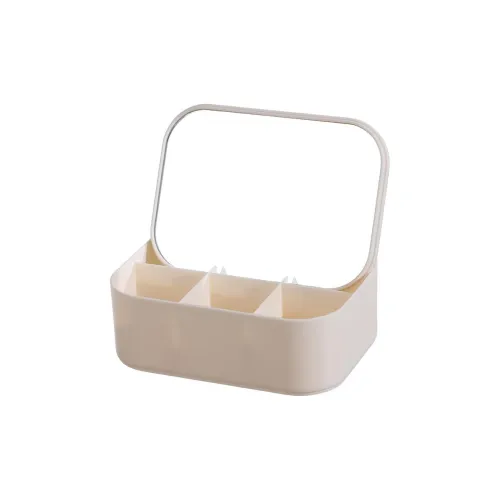 MITIANTU Desktop Storage White Make Up Mirrors Portable