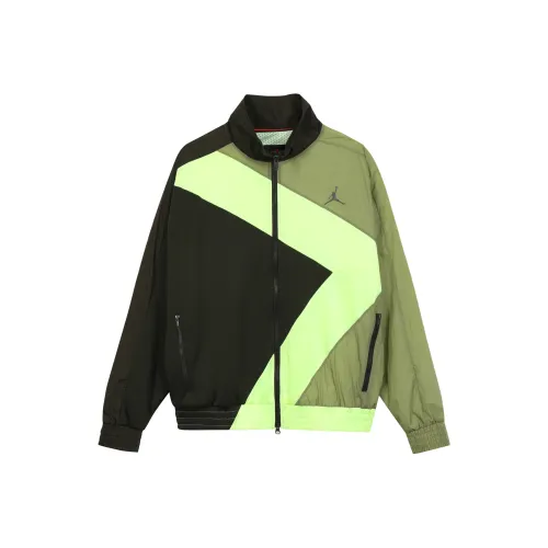 JORDAN Wings Diamond Jackets Men Dark Green