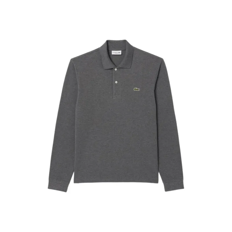 LACOSTE Polo Shirt Men's Medium Gray-0