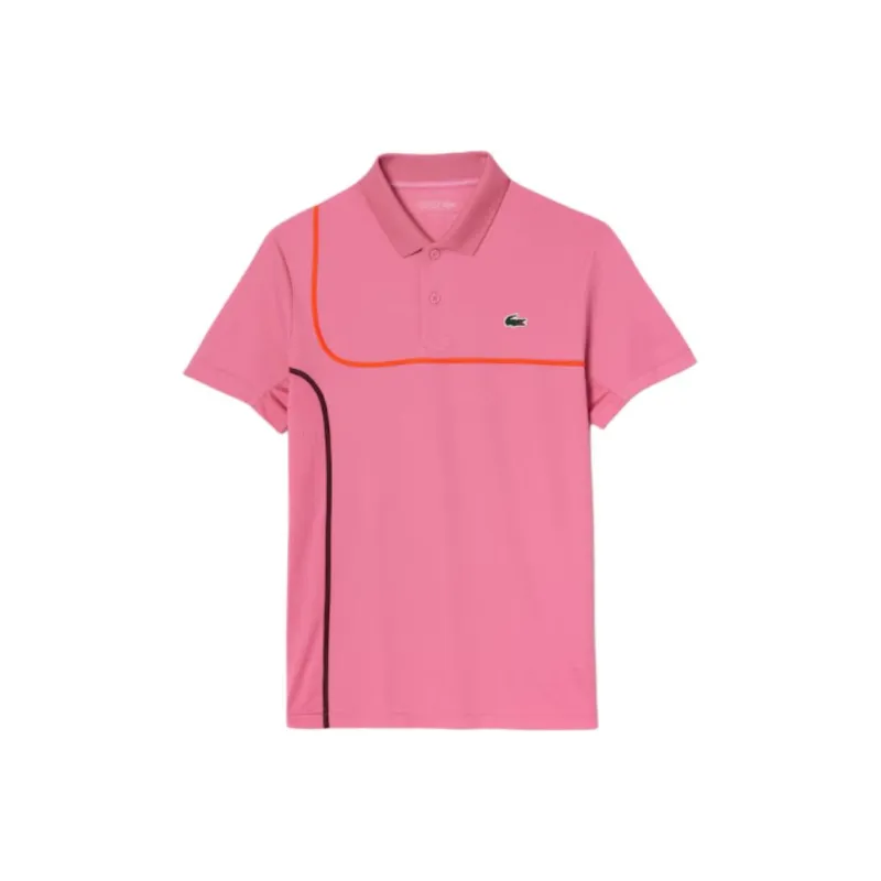 LACOSTE Polo Shirts Men Pink-0