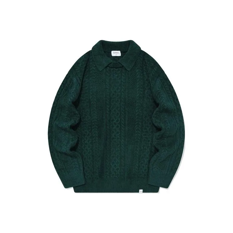 COVERNAT Sweaters Unisex Green-0
