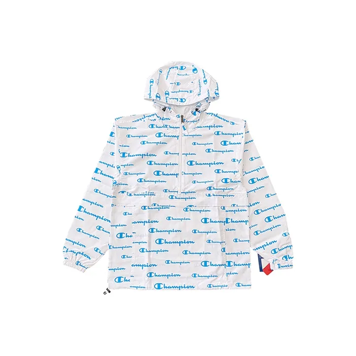 Champion Jacket US Version Unisex White-0