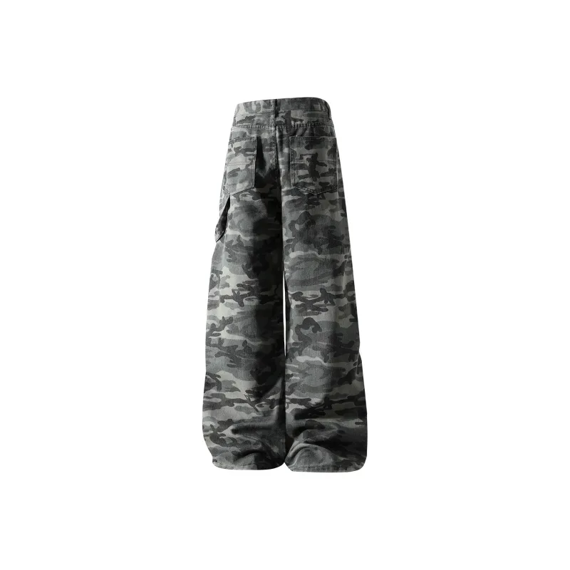 ROSECREED Jeans Unisex Camouflage Regular-1