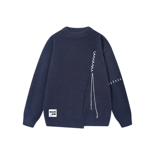 David Bakken Sweater Unisex Navy Blue
