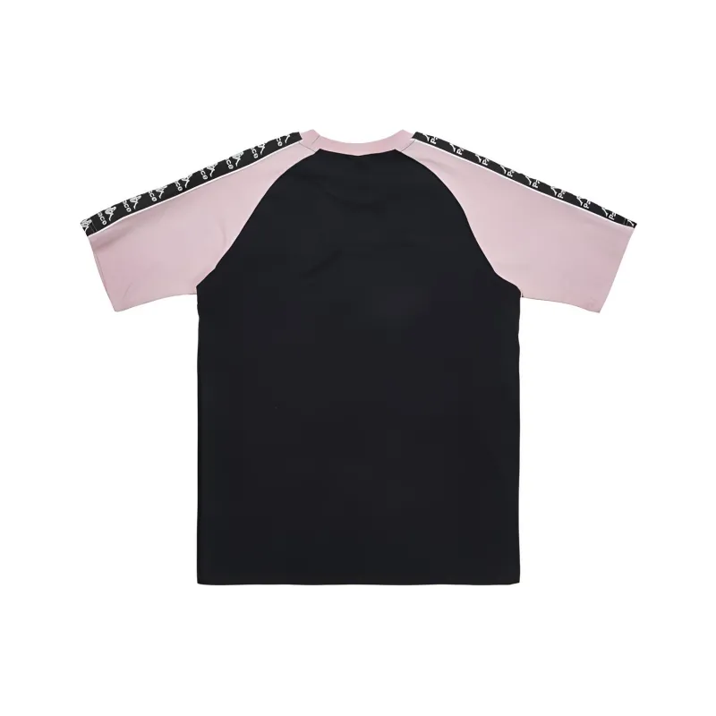 Kappa X PALACE T Shirts Unisex Pink, Black & Multicolor-1