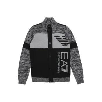 EMPORIO ARMANI EA7 SS23 Knitwear Men's Black