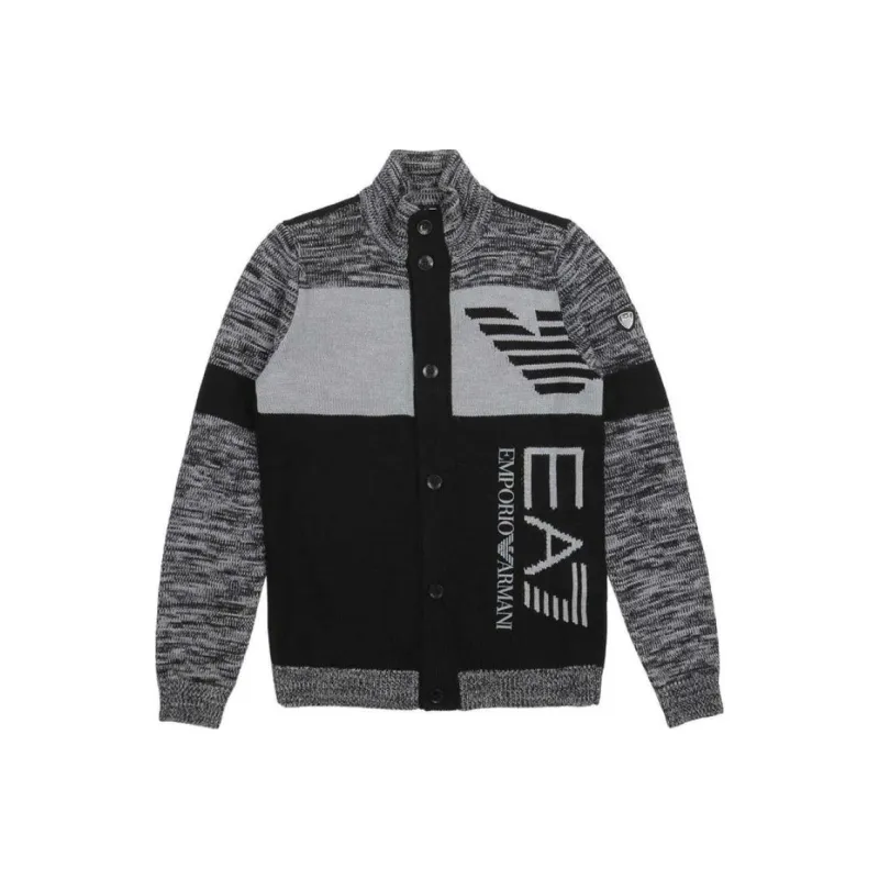 EMPORIO ARMANI EA7 SS23 Knitwear Men's Black-0