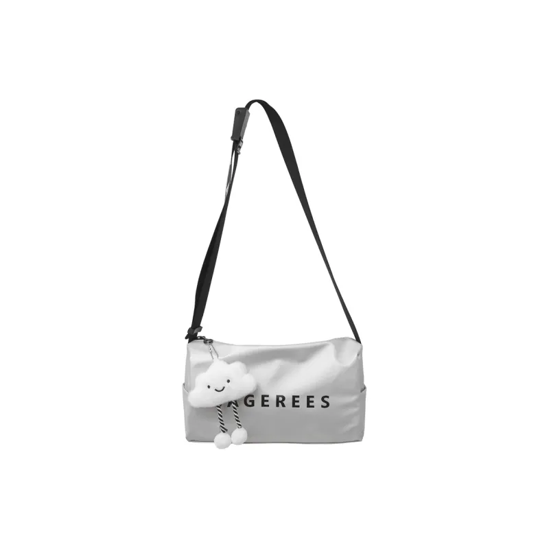OUZIHUANG Nylon Shoulder Bag Unisex Multicolor-6