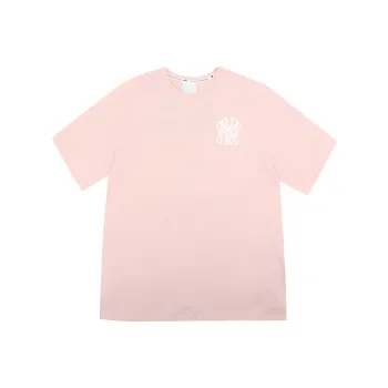MLB Set in Sleeve T Shirt Unisex Pink