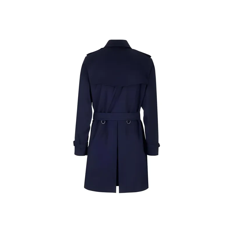 Burberry Kensington Double Breasted Belted Trench Coat-1