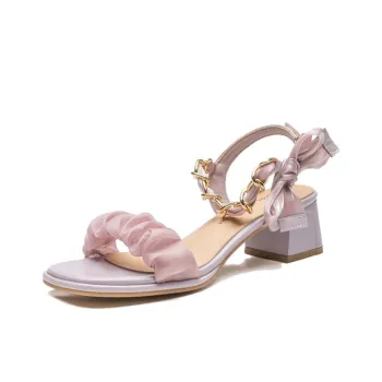 Than Than Me One Strap Sandals Women's Purple