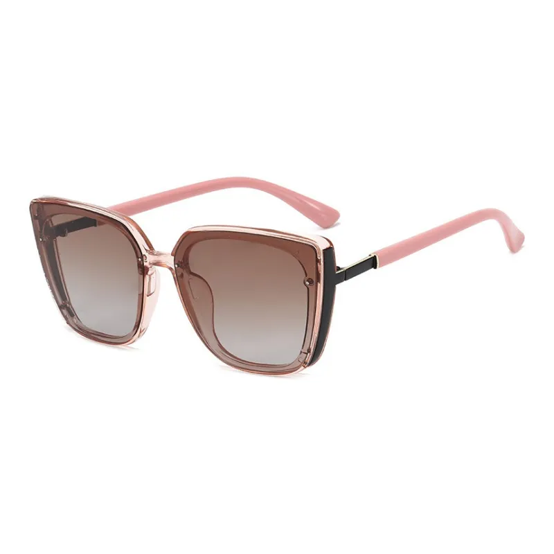PRETTYALLUSION PC Cat Eye Sunglasses Unisex Multicolor-4