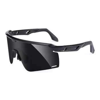 SUYAN TR/Memory Plastic Plate Alloy Frame Irregular Shape Sunglasses Unisex