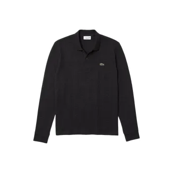LACOSTE Polo Shirt Men's Dark Gray
