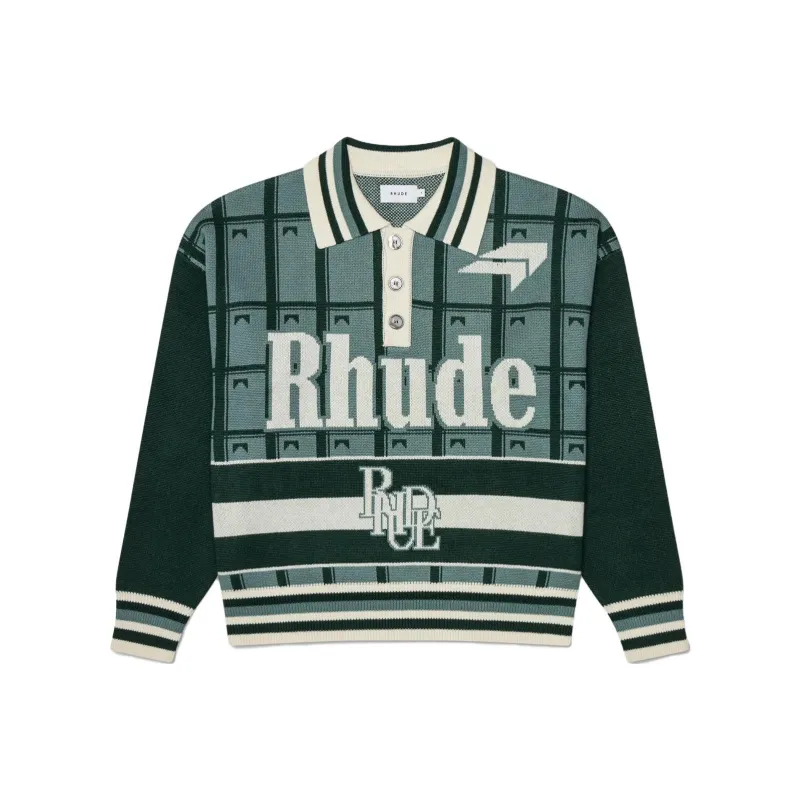 RHUDE Sweaters Men Green-0