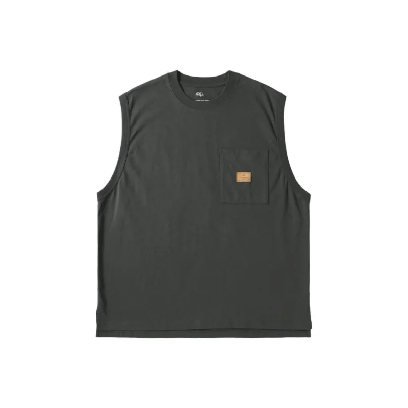 MADNESS Tank Tops Men Black-0
