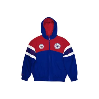 Mitchell Ness Jackets Unisex Red Blue