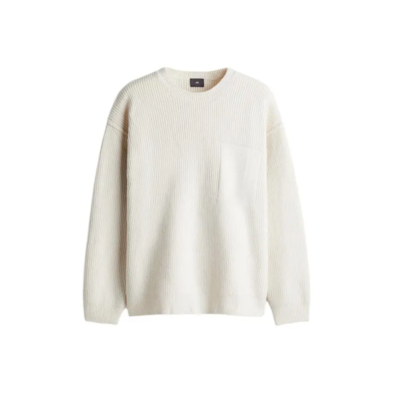 H&M Sweaters Men Light Beige-0