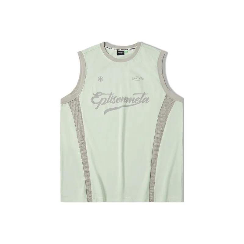 EPTISON Tank Tops Unisex Aqua Green-0
