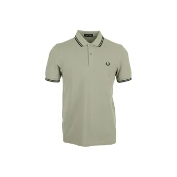 FRED PERRY Embroidered logo Cotton Polo Shirt