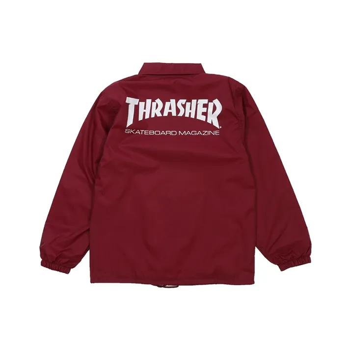 Thrasher Jacket Japan Version Unisex Burgundy-0