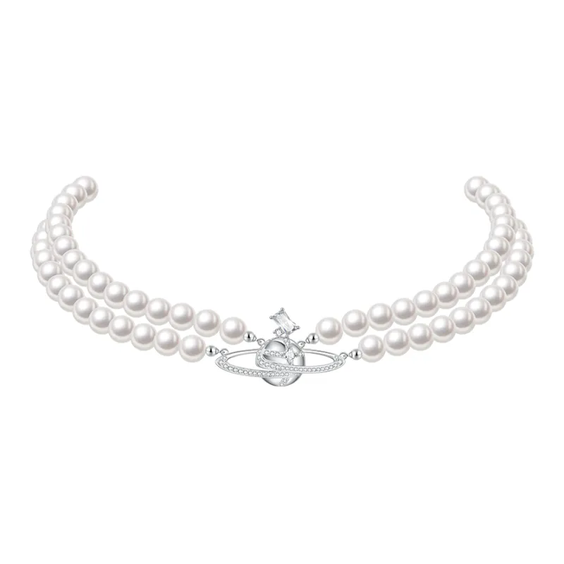 ZEGL Artificial Pearl Necklaces Women's-0