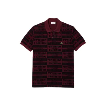 LACOSTE Polo Shirts Men Red