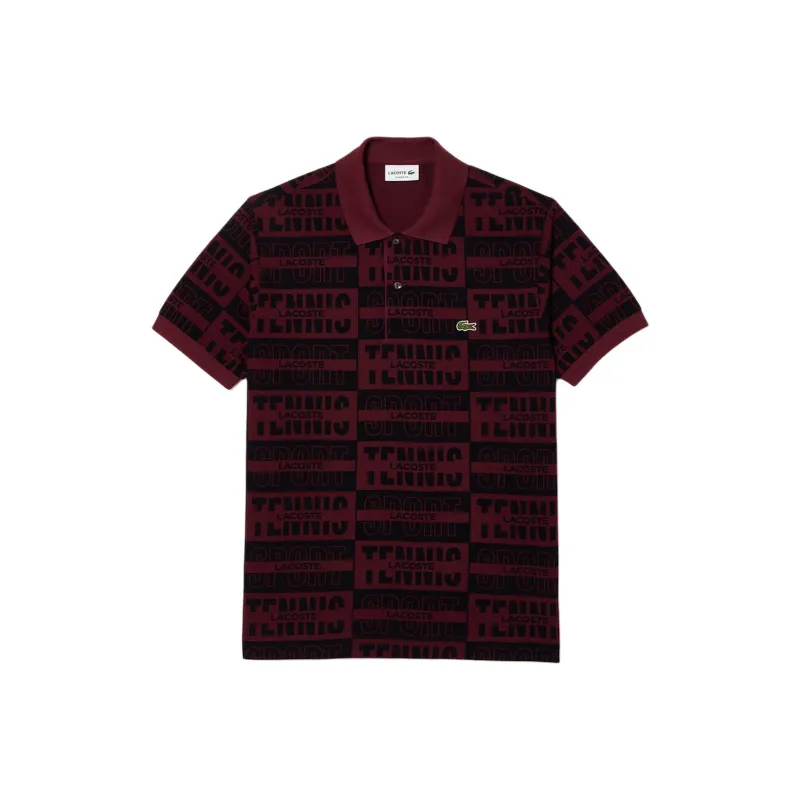 LACOSTE Polo Shirts Men Red-0