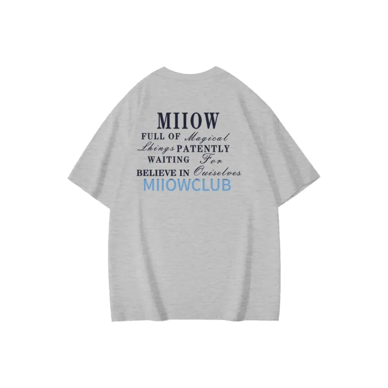 MIIOW Trendy Party Collection Cooling Summer Collection T Shirt Unisex-8