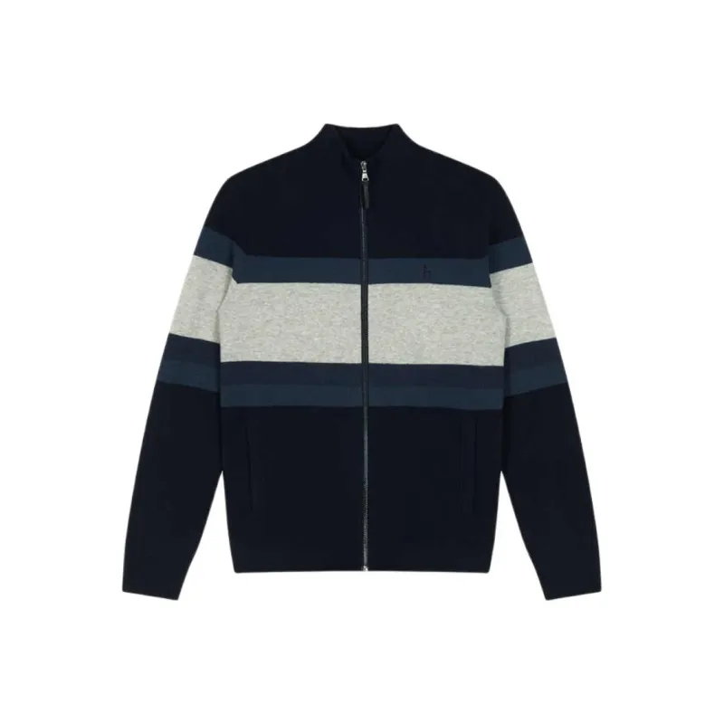 HAZZYS Sweater Men's Dark Navy Blue-0