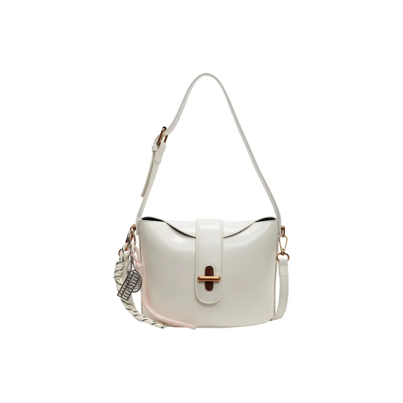 XIANGSU PU Shoulder Bag Regular Women's Silver/White/Pink/Black-6